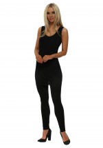 A Postcard From Brighton Anita Leggings (Black) AW22